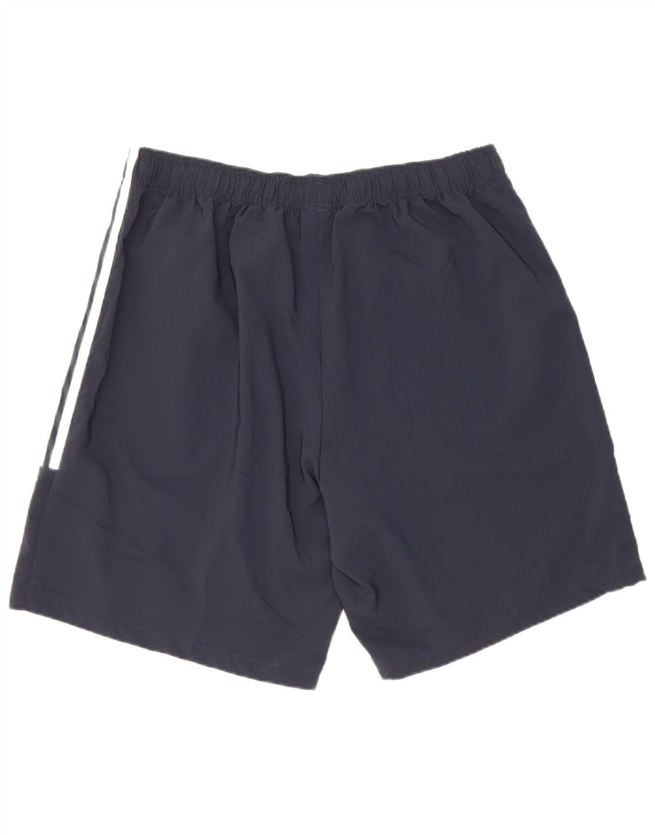 Shorts esportivos masculinos Adidas XL azul marinho poliéster