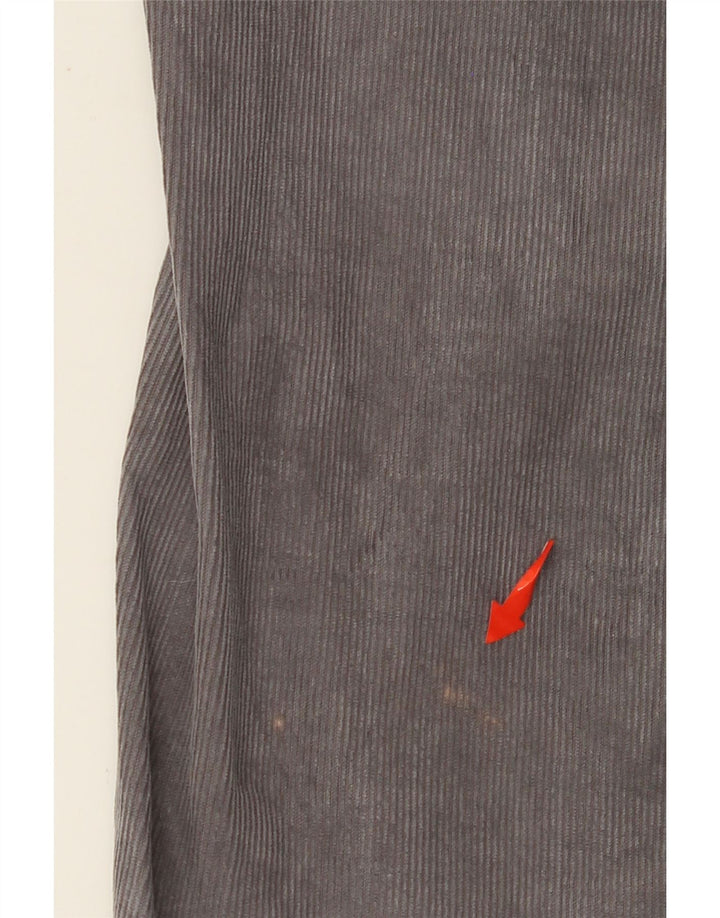 Calça masculina WRANGLER Arizona Stretch Straight Corduroy W36 L32 cinza