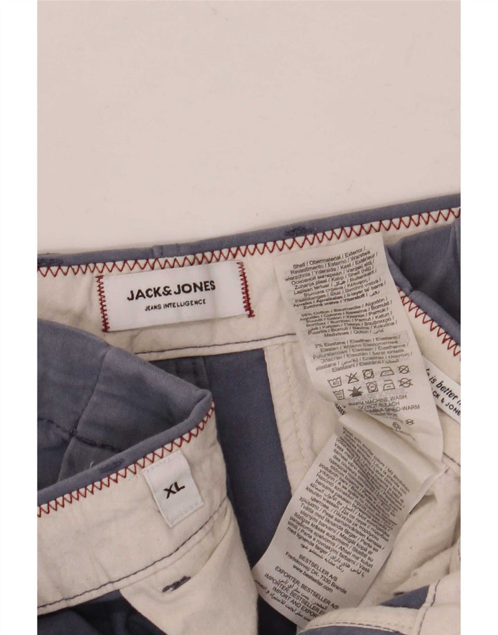 Shorts Chino Masculino Regular Jack & Jones XL W38 Azul Algodão