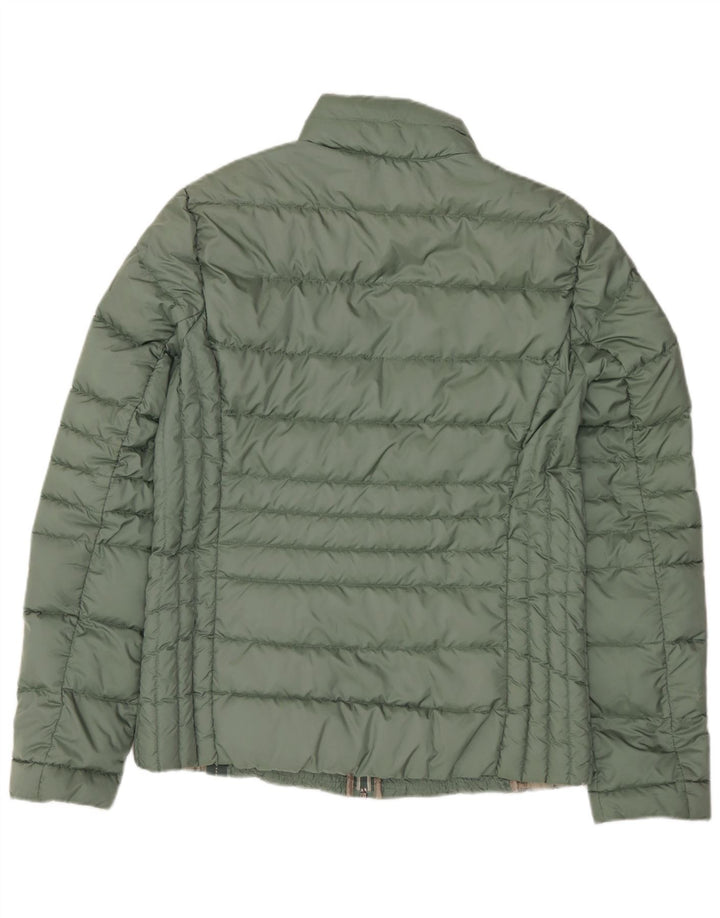 Jaqueta acolchoada feminina S.Oliver UK 12 poliéster verde médio