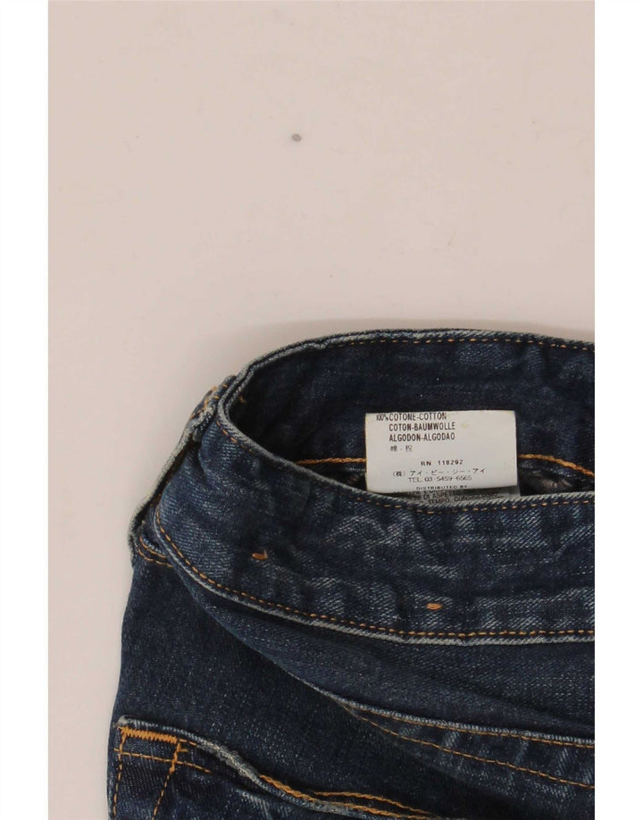 Shorts jeans feminino Replay W24 XS azul algodão