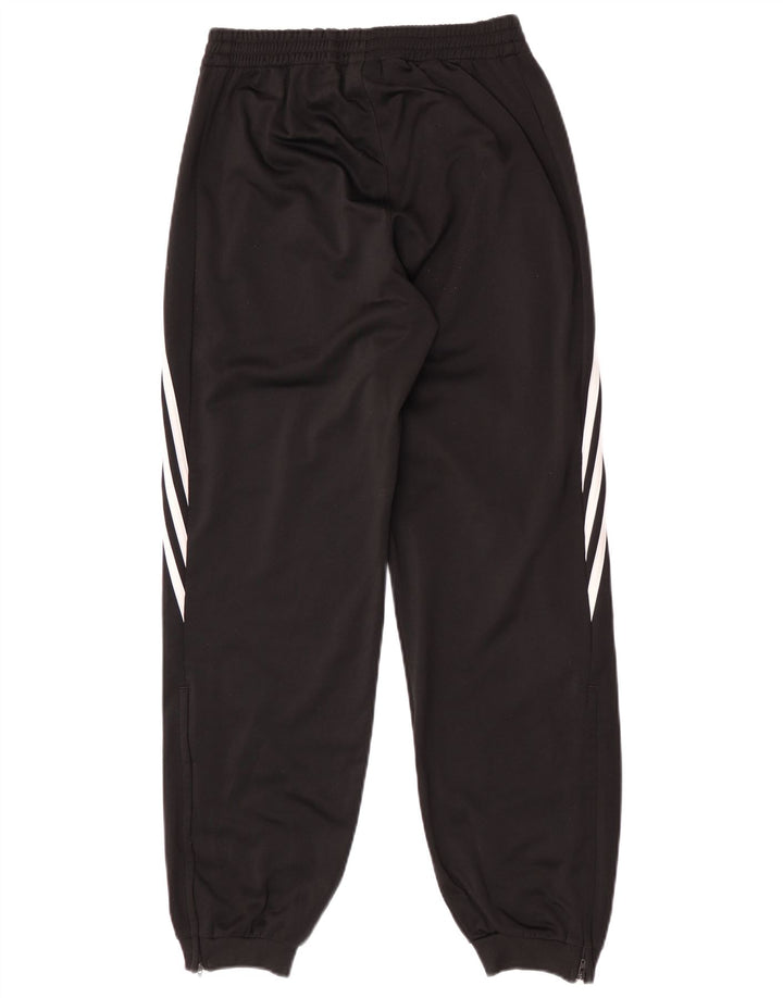 Adidas Mens Treino Calças Joggers Pequeno Poliéster Preto