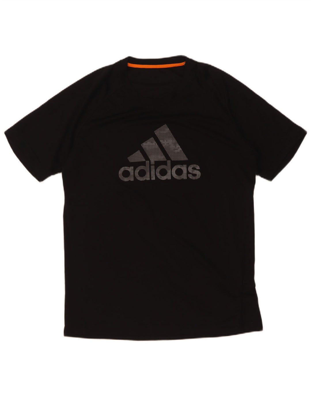 Adidas Mens Graphic T-Shirt Top Médio Poliéster Preto