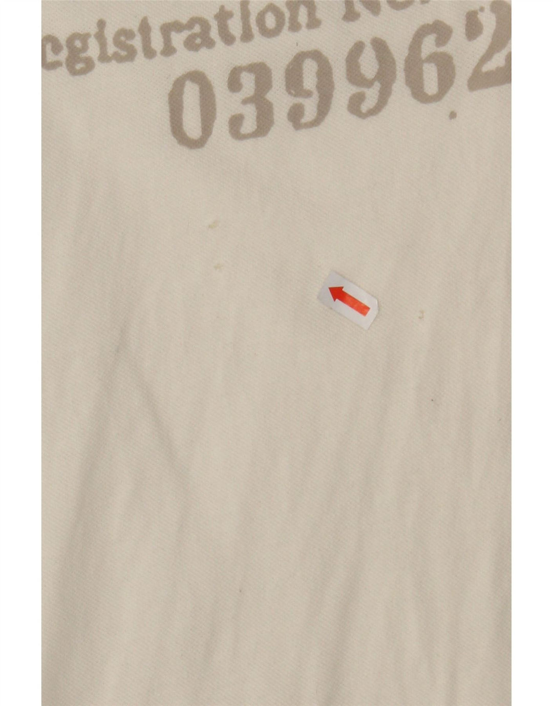 GURU Camisa polo masculina gráfica XL algodão branco