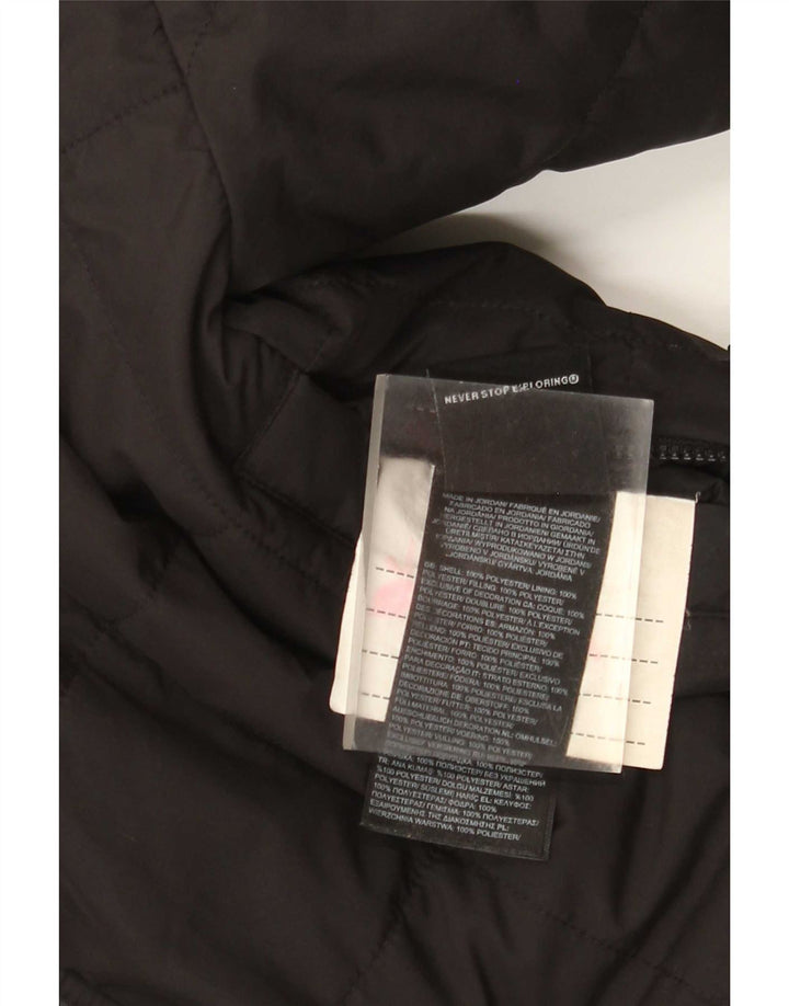 Casaco acolchoado reversível The North Face Girls 11-12 anos grande preto