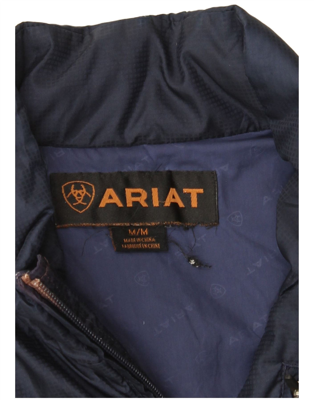 Colete acolchoado masculino Ariat UK 38 azul marinho médio