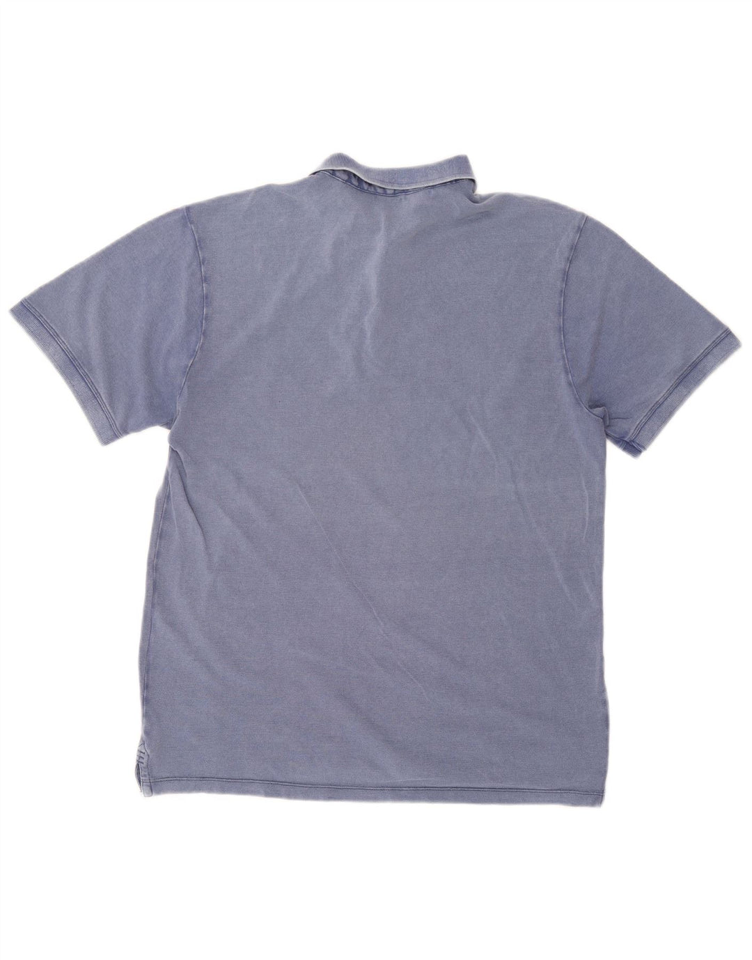 Camisa polo masculina Gas médio algodão azul