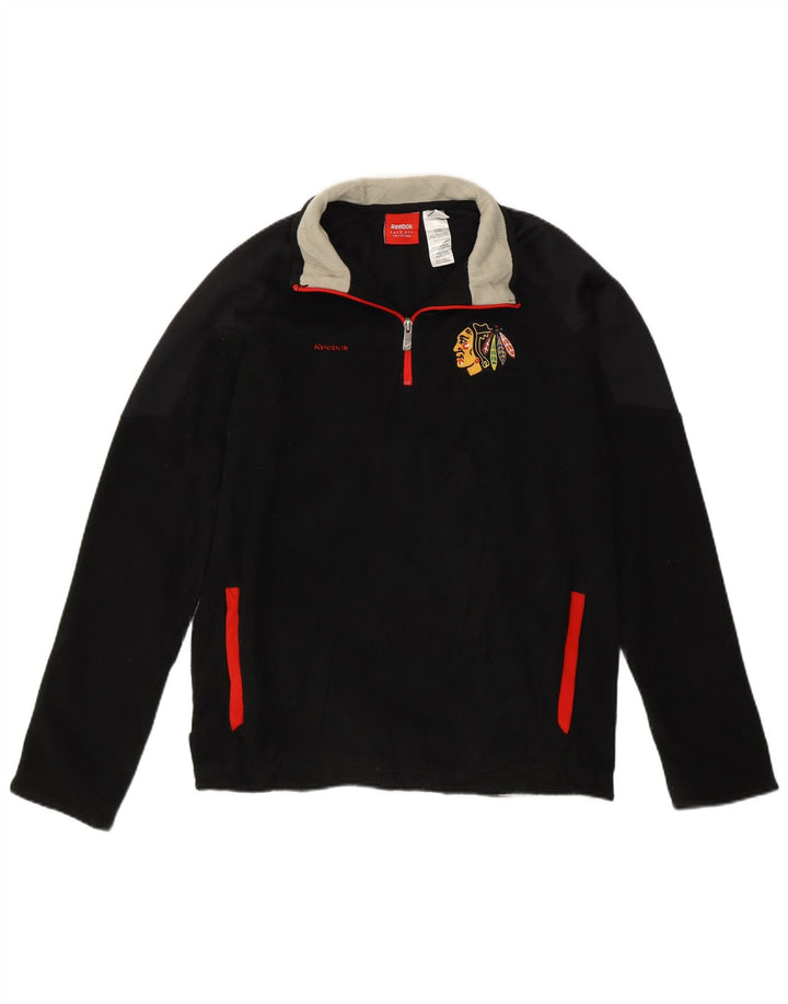 Jumper Reebok Boys Graphic Fleece 12-13 anos grande preto