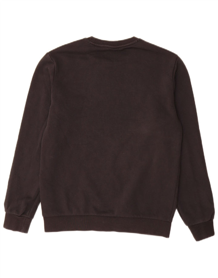 CHAMPION Meninos Moletom Gráfico Jumper 13-14 Anos XL Preto Algodão