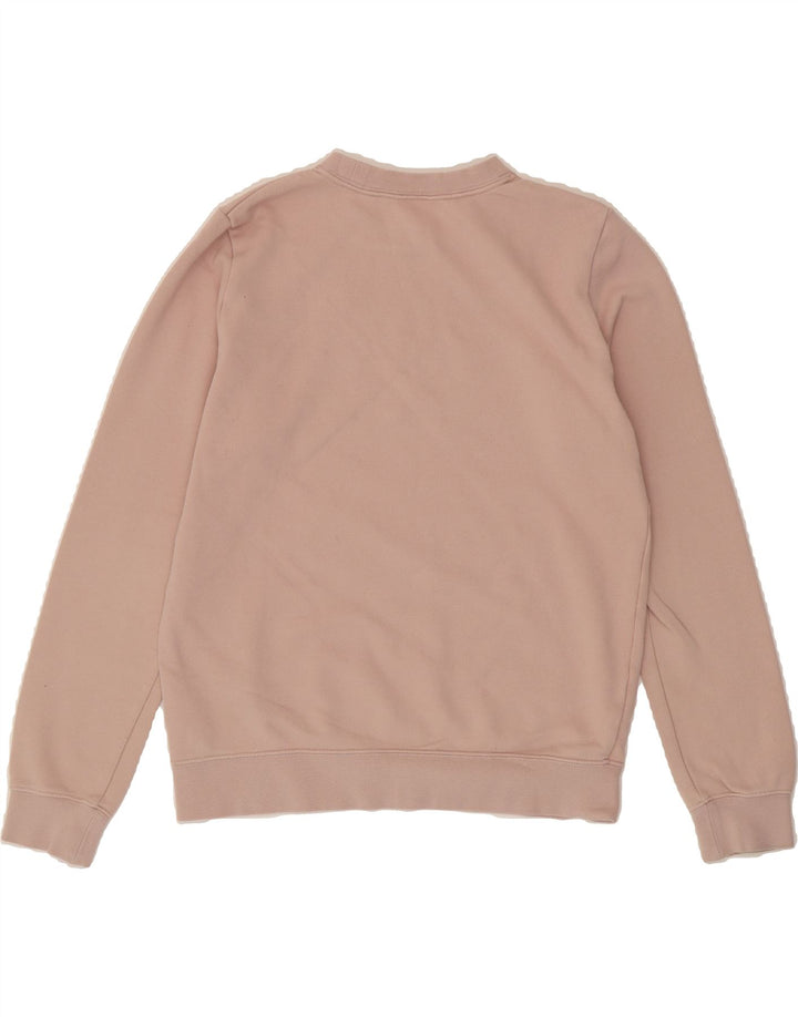 NIKE Womens Oversized Sweatshirt Jumper UK 6 XS Pink Cotton Vintage Nike and Second-Hand Nike from Messina Hembry 