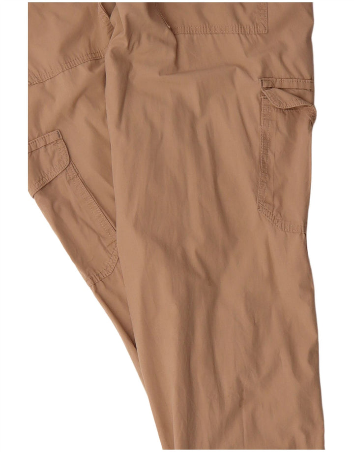 Calça cargo reta masculina MARKS & SPENCER Blue Harbor W40 L31 bege