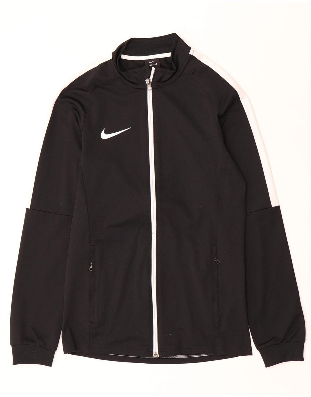 Nike Mens Treino Top Jacket Pequeno Preto Colorblock Poliéster Esportes