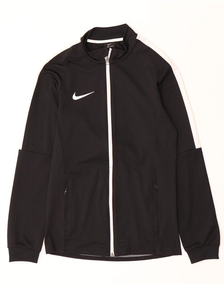 Nike Mens Treino Top Jacket Pequeno Preto Colorblock Poliéster Esportes