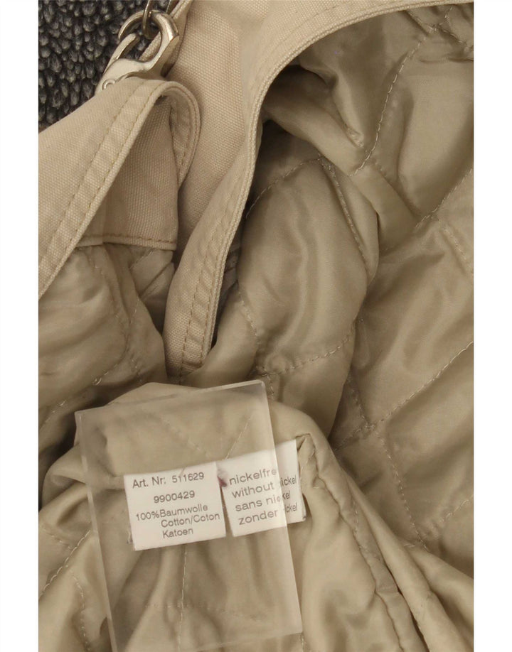 Jaqueta Duffle Masculina Vintage UK 46 3XL Algodão Bege