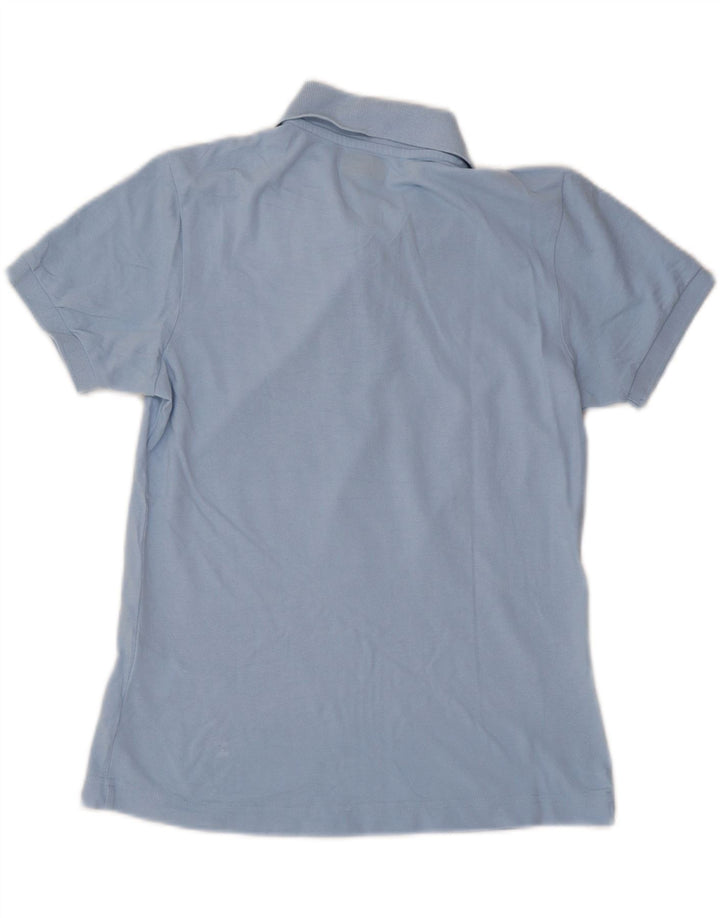 Camisa polo feminina Kappa UK 14 grande algodão azul