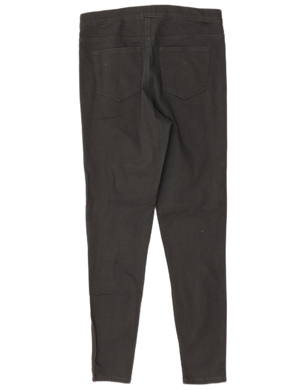 Calça jeans feminina Marks & Spencer UK 14 grande W32 L30 algodão verde