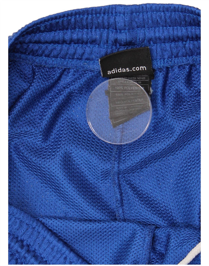 ADIDAS Masculino New York Knicks Sport Shorts Grande Azul Poliéster