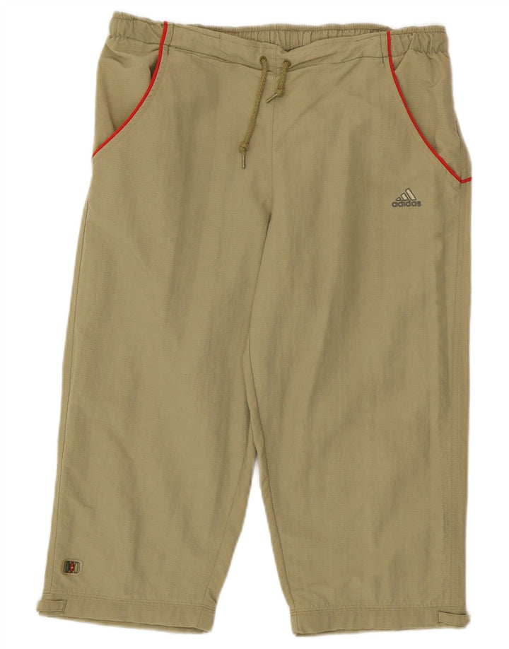 Calças de treino ADIDAS Menino Capri 15-16 Anos Verde Poliamida