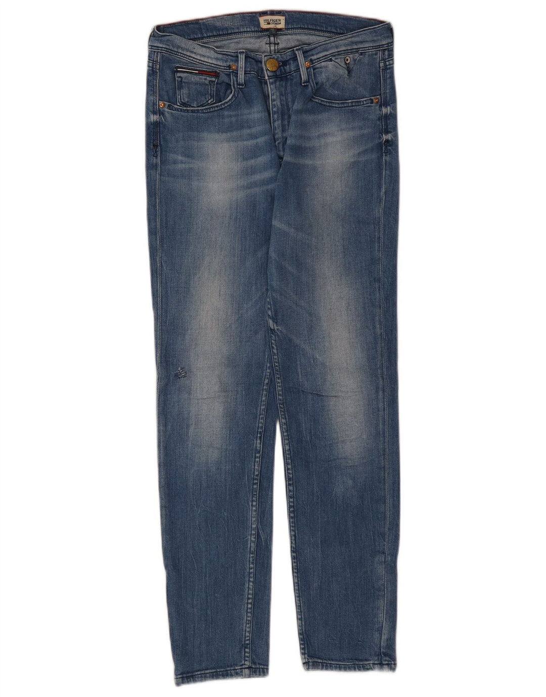 Jeans slim feminino TOMMY HILFIGER W28 L28 azul