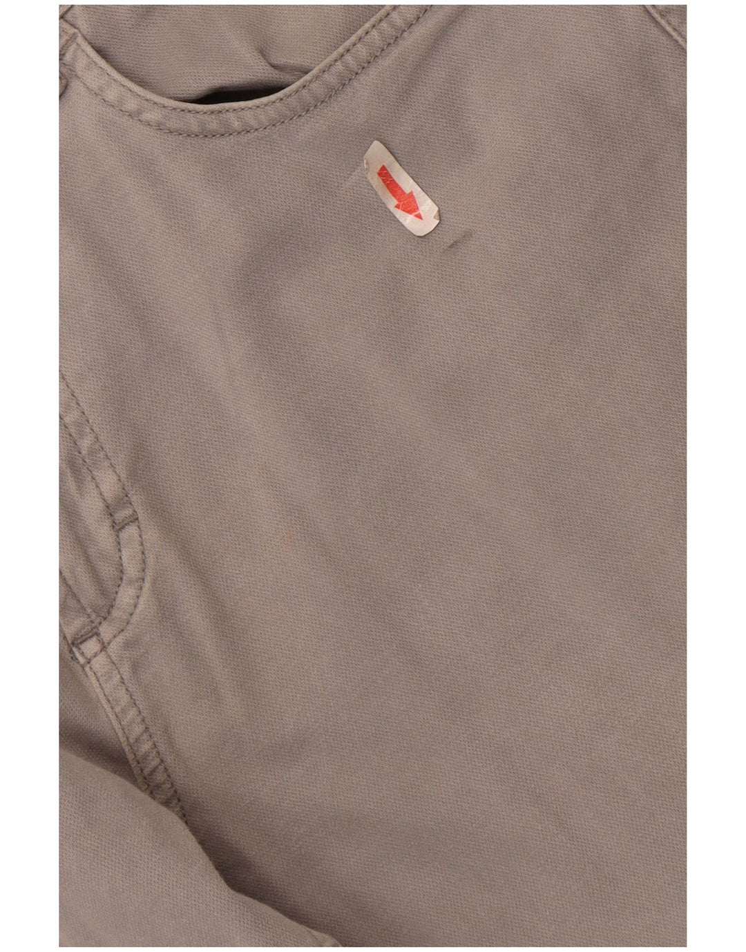 Calça casual masculina Massimo Dutti Slim Fit UE 40 Médio W32 L34 Cinza