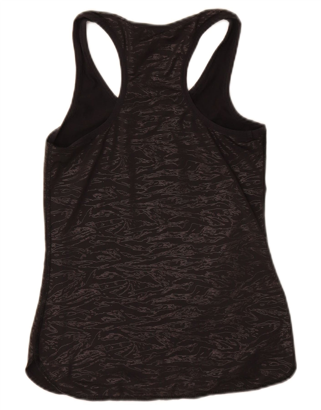 Colete feminino Champion com padrão abstrato UK 4 XS preto