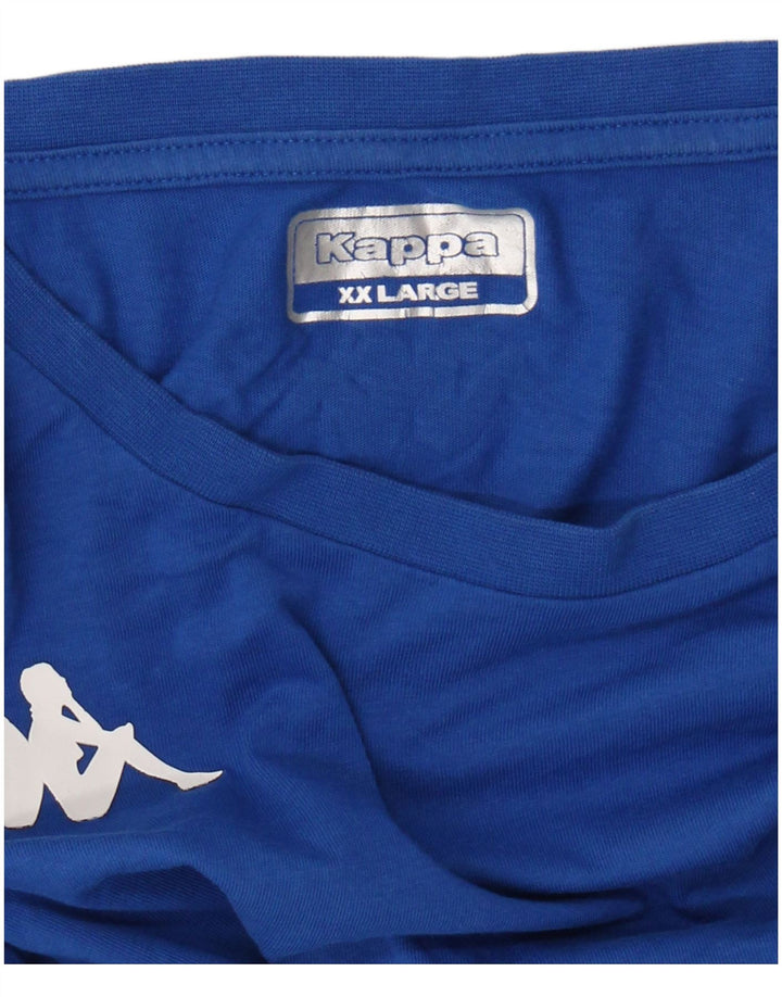 Camiseta masculina KAPPA Top 2XL Azul