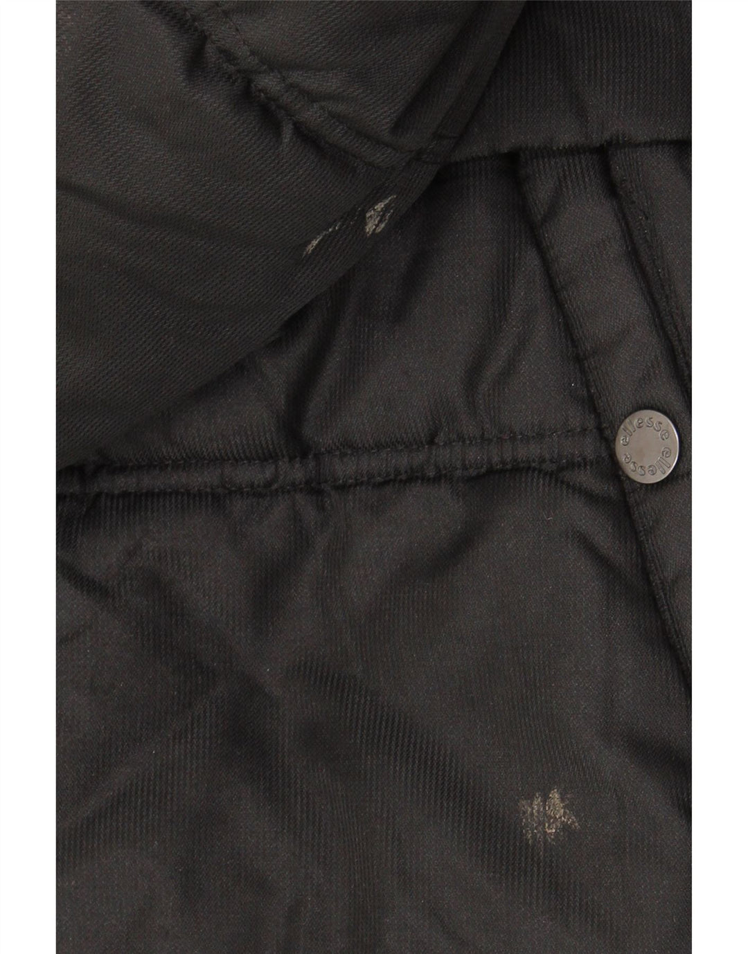 Jaqueta masculina acolchoada com capuz Ellesse UK 38 poliéster preto médio
