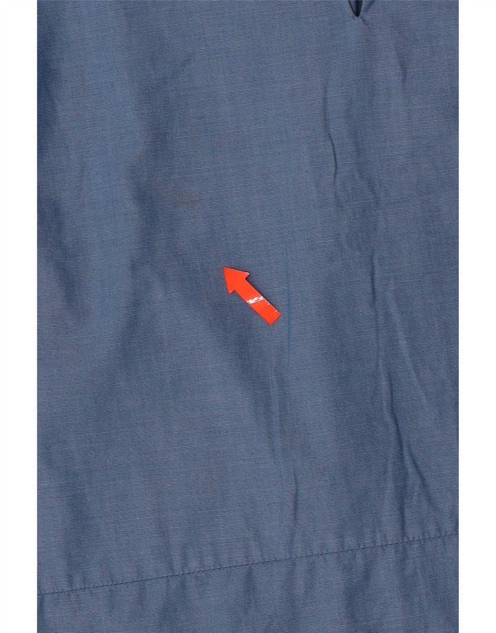 Blusa feminina de manga comprida Cos EU 42 grande algodão azul