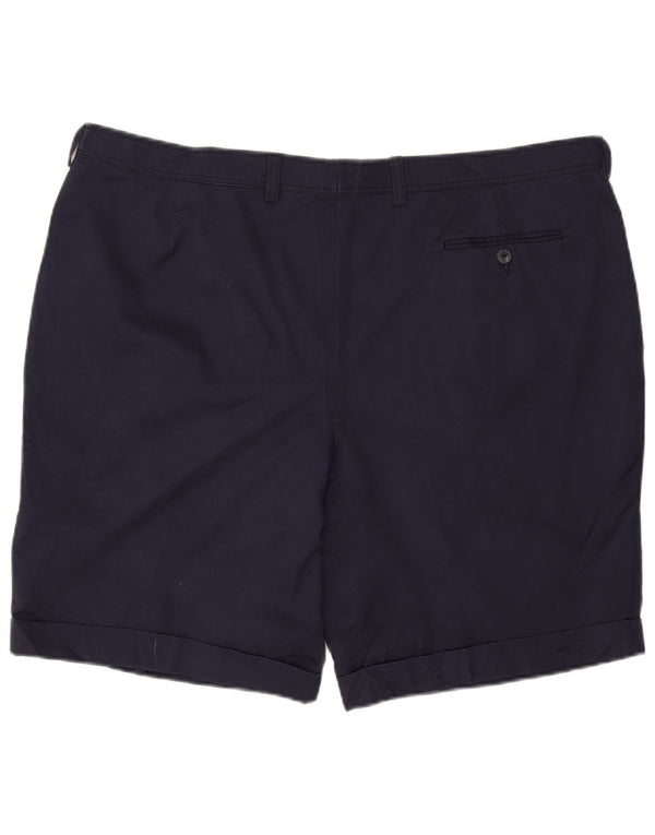 Lacoste Mens Chino Shorts IT 54 2XL W42 Poliéster Azul Marinho
