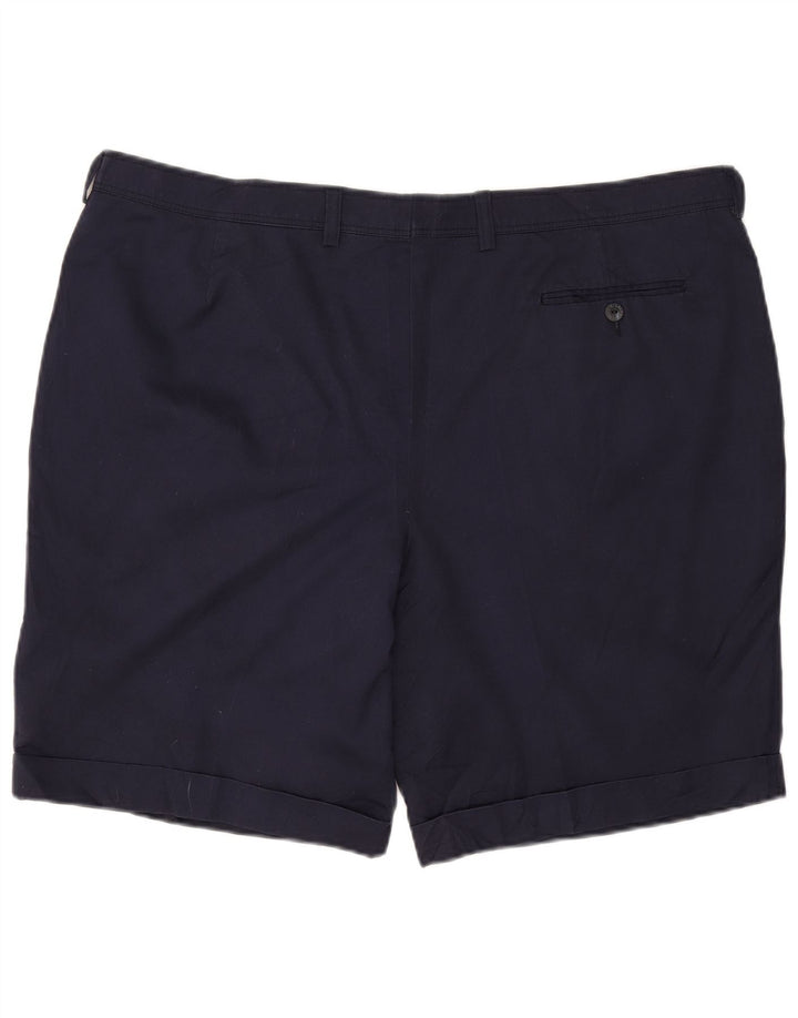 Lacoste Mens Chino Shorts IT 54 2XL W42 Poliéster Azul Marinho