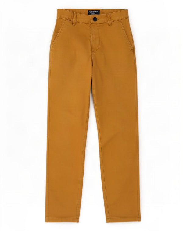 Jack & Jones Mens Slim Chino Trousers W27 L29 Yellow