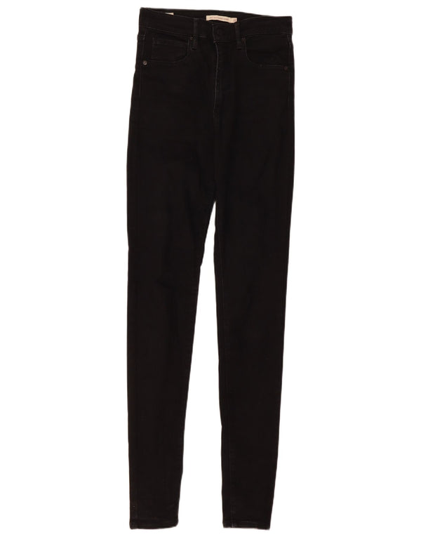 Calça Jeans Mile High Super Skinny Levi's Feminina W27 L34 Algodão Preto