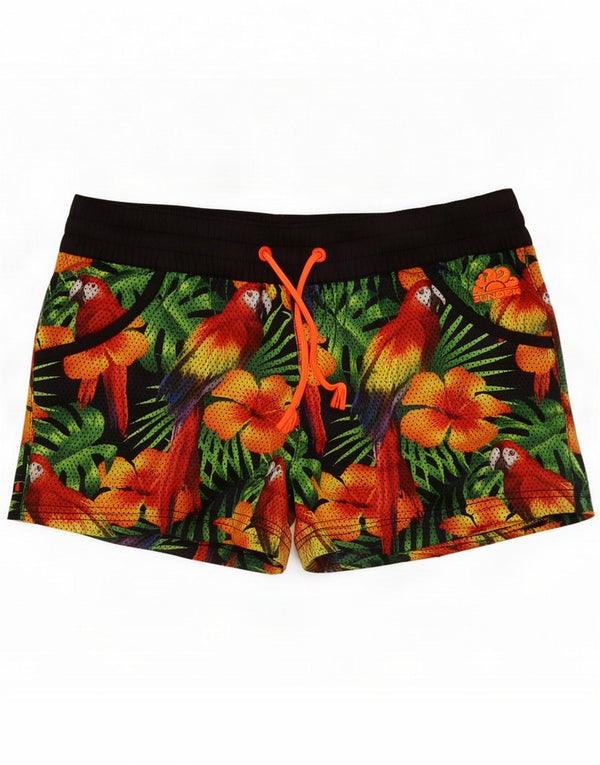 Sundek Womens Sport Shorts UK 10 pequeno floral multicolorido havaiano