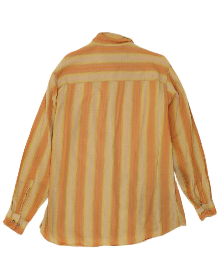 Camisa masculina Marlboro Classics XL laranja listrada