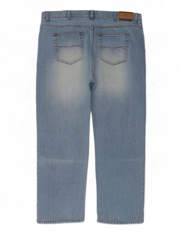 Jeans retos masculinos Marks & Spencer W40 L29 algodão azul