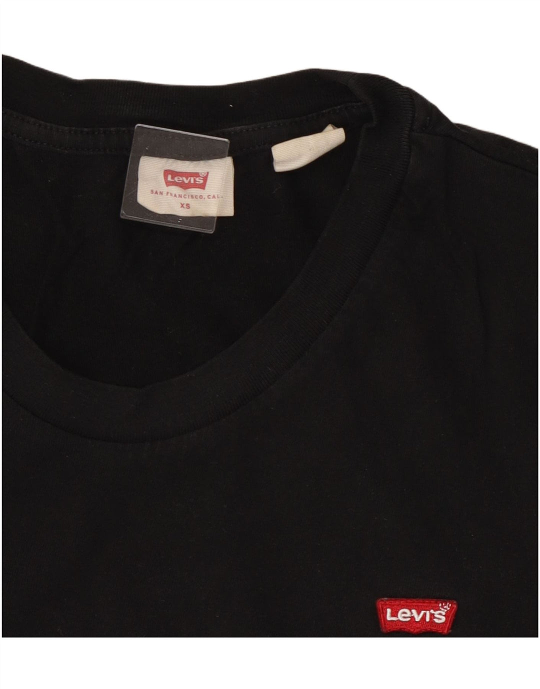 Camiseta feminina Levi's UK 6 XS preta