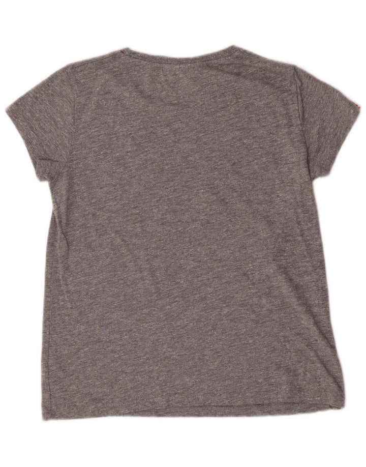 Camiseta masculina Superdry Regular Graphic Top XS Algodão Cinza