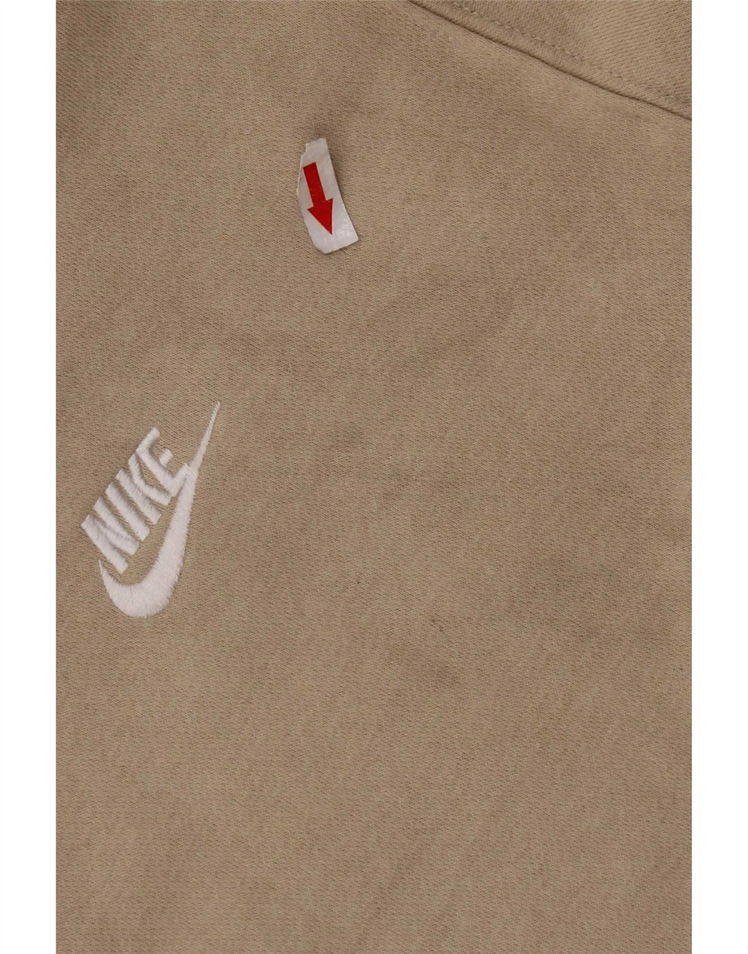 Nike moletom masculino jumper grande algodão bege