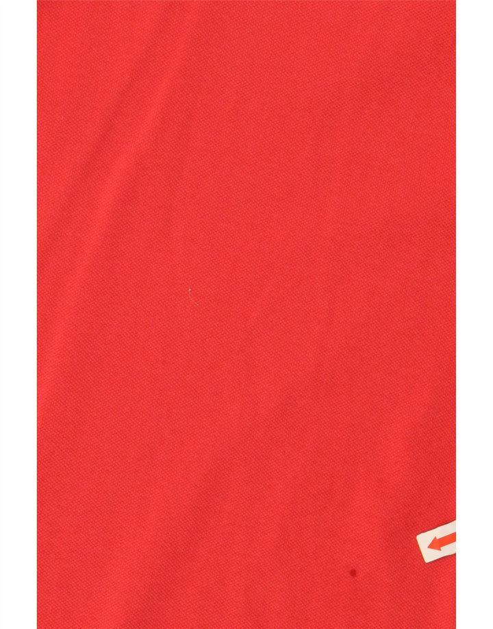 Polo feminino MONCLER UK 12 vermelho médio