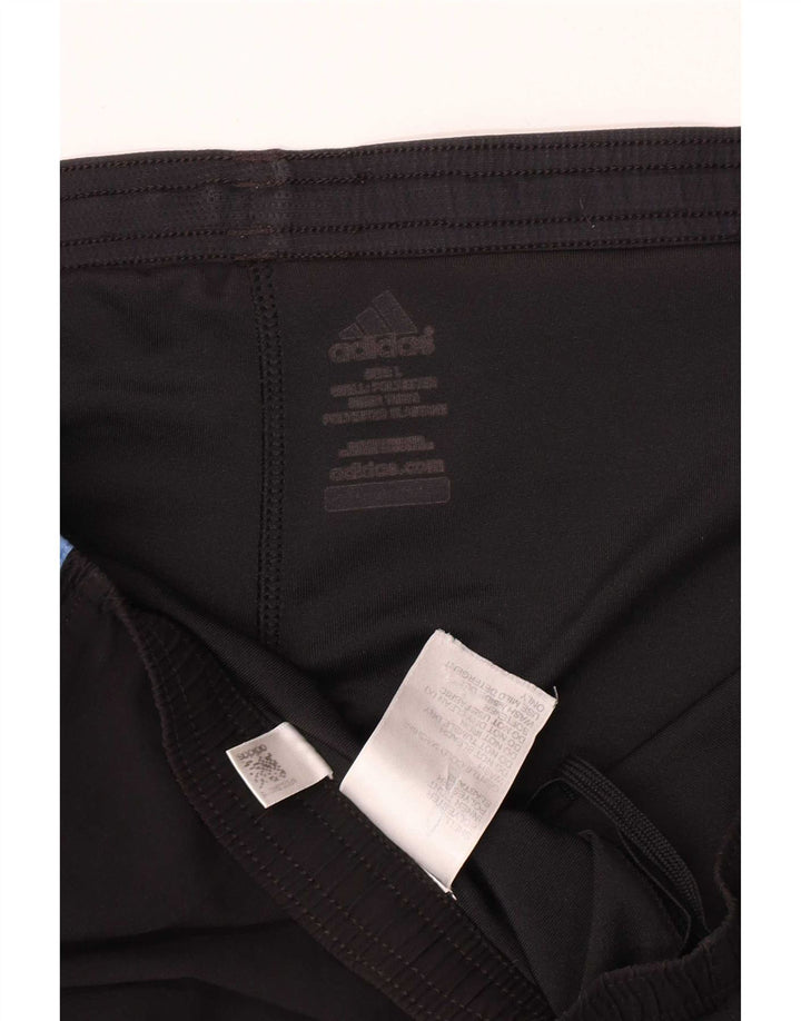 Adidas Mens Sport Shorts Grande Poliéster Colorblock Preto