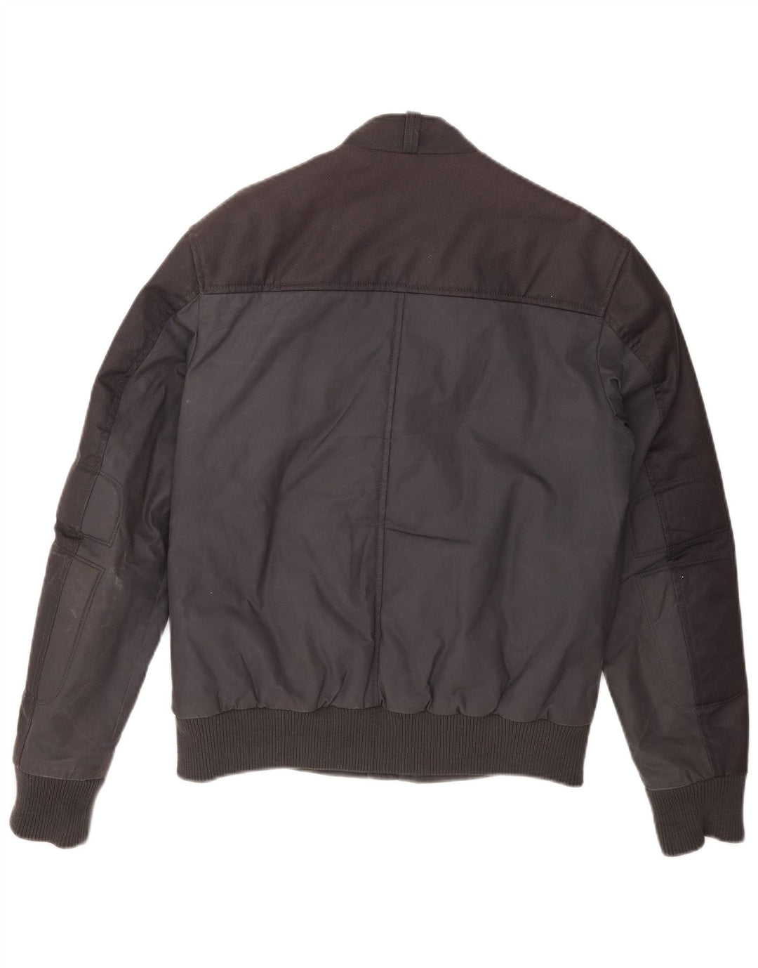 Jaqueta bomber masculina Energie UK 38 algodão colorblock azul marinho médio