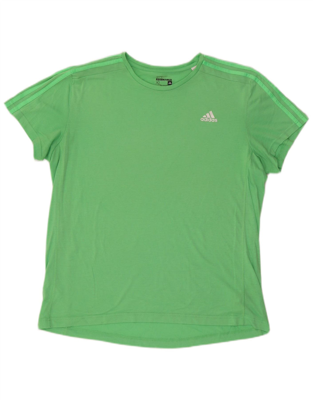 Adidas Masculino Climalite Camiseta Top XL Verde Poliéster
