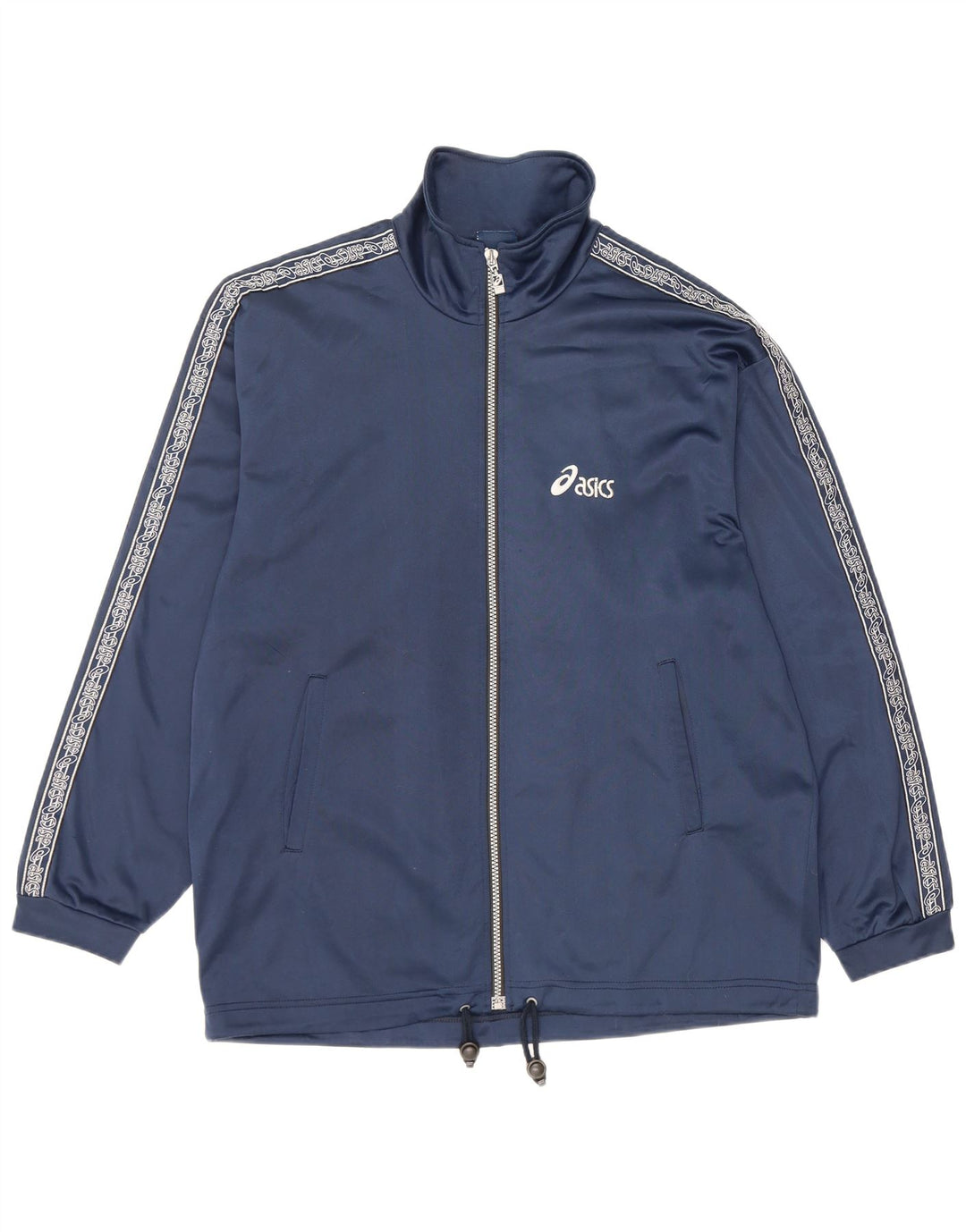 Jaqueta Asics Masculina Graphic Tracksuit Top Médio Azul Marinho