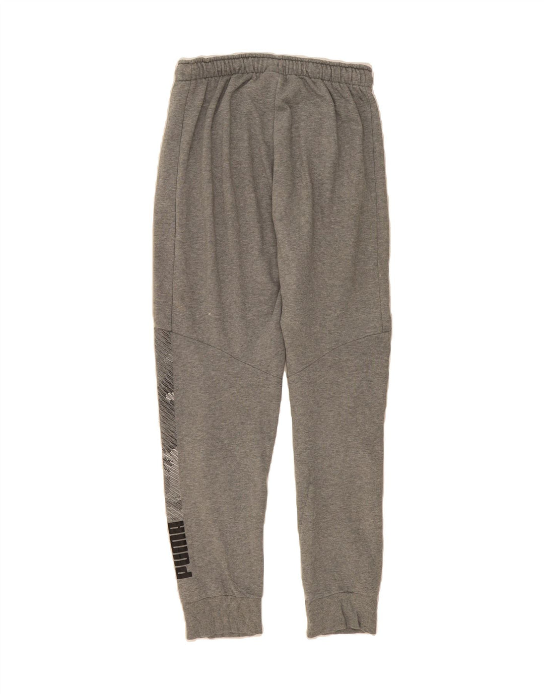 PUMA Mens Graphic Tracksuit Trousers Joggers Medium  Grey Vintage Puma and Second-Hand Puma from Messina Hembry 