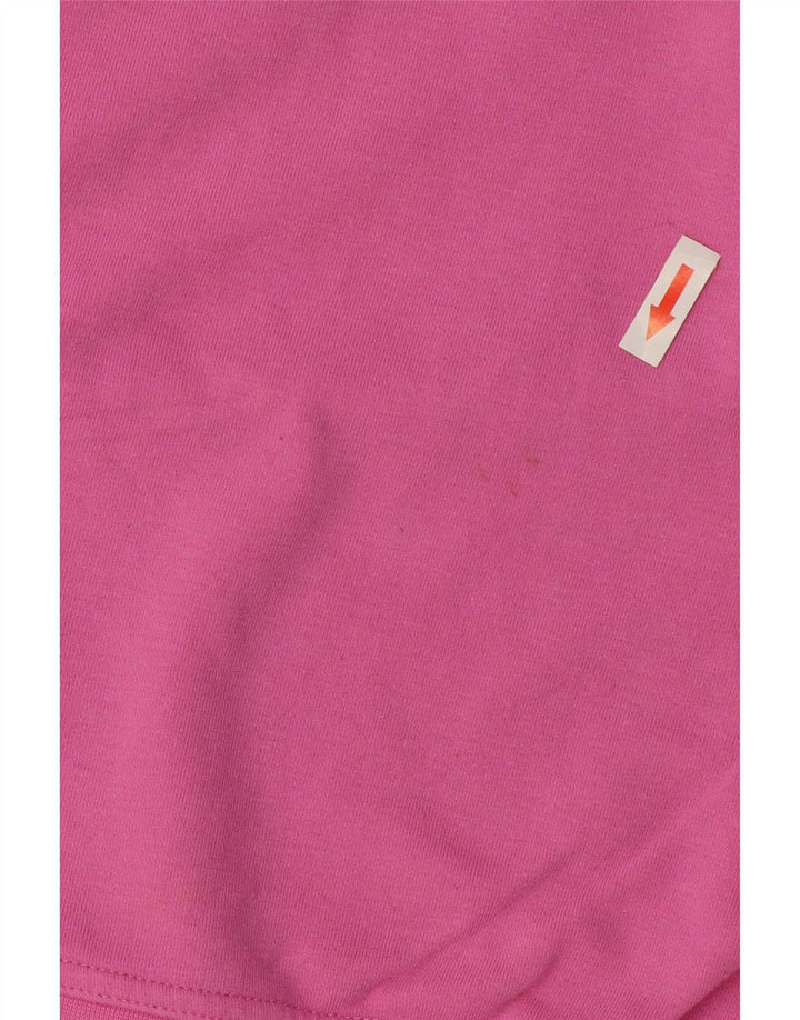 Moletom Nike Dri Fit Oversized Jumper UK 10 Pequeno Poliéster Rosa