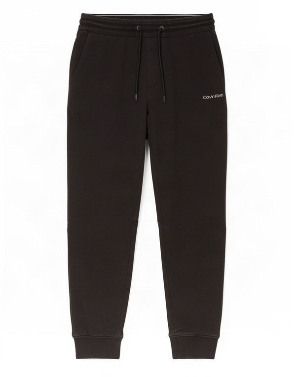 Calvin Klein Mens Calças de treino Joggers Médio Algodão Preto