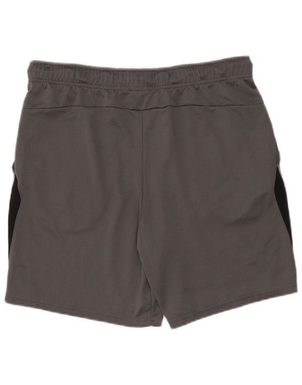 Shorts esportivos masculinos Nike Dri Fit Standard grande cinza colorblock poliéster