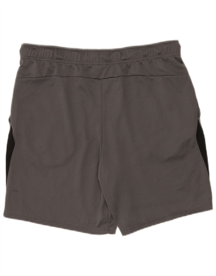 Shorts esportivos masculinos Nike Dri Fit Standard grande cinza colorblock poliéster
