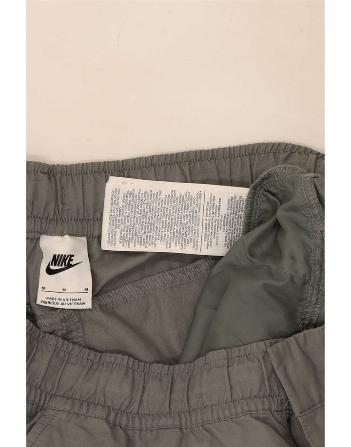 Calça cargo Nike masculina reta média W30 L27 algodão cinza
