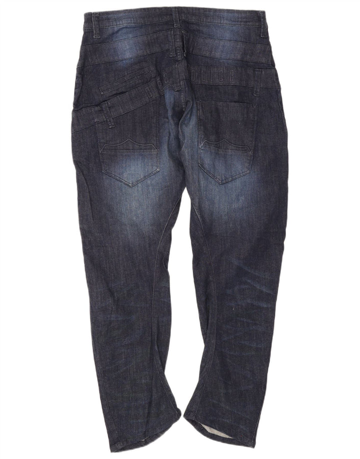 883 Police Mens Engineered Regular Fit Jeans retos W38 L30 Azul marinho